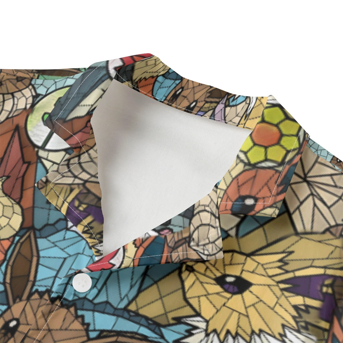 Stained Glass Hawaiian Shirt for Kids