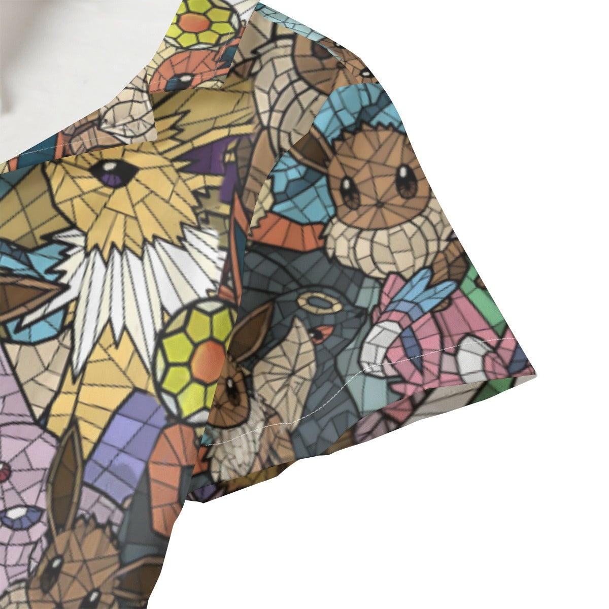 Stained Glass Hawaiian Shirt for Kids