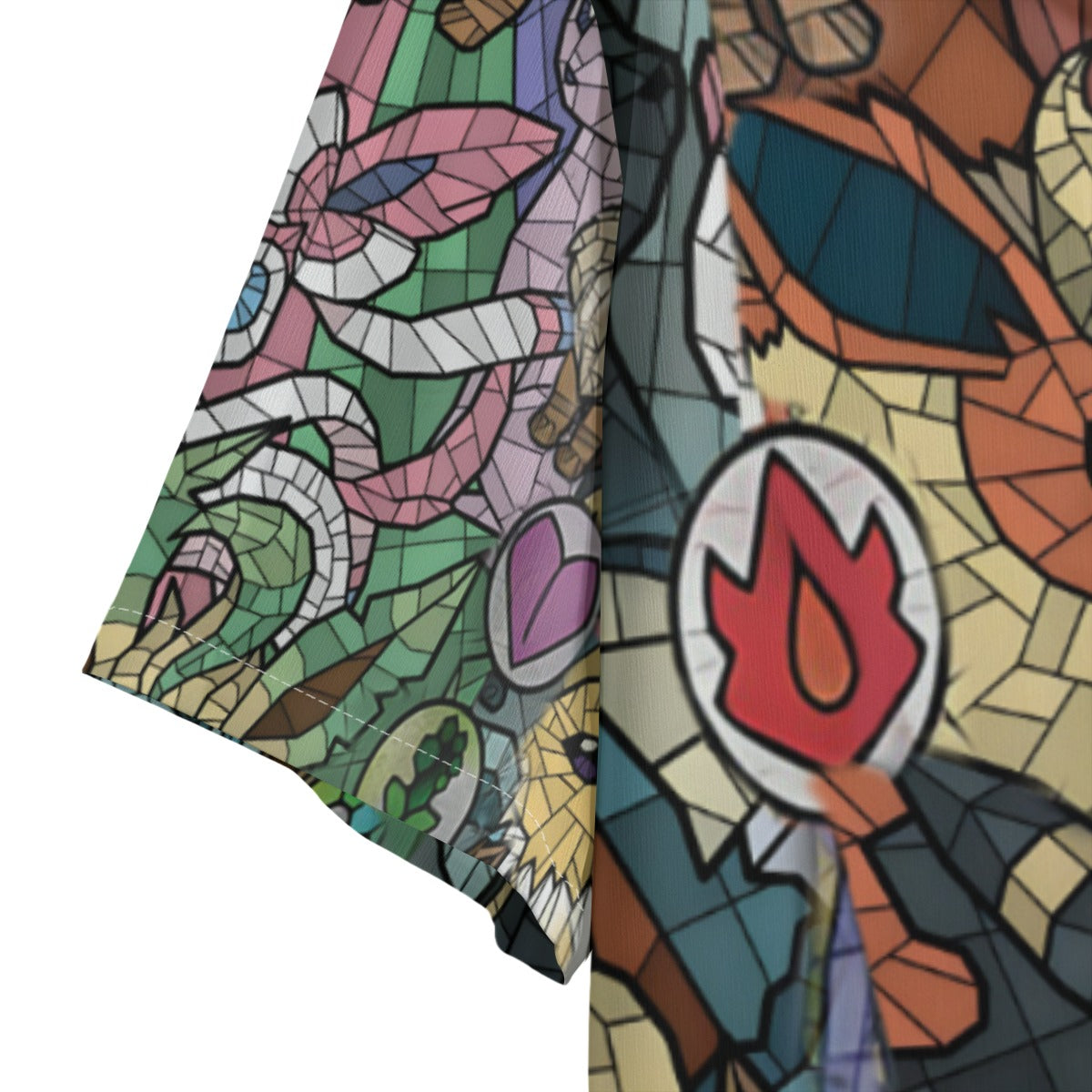 Stained Glass Hawaiian Shirt for Adults